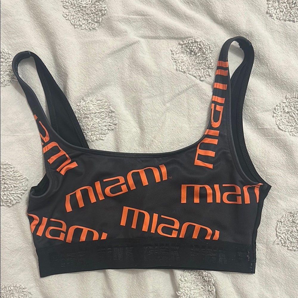 Victoria Secret Pink Miami sports bra